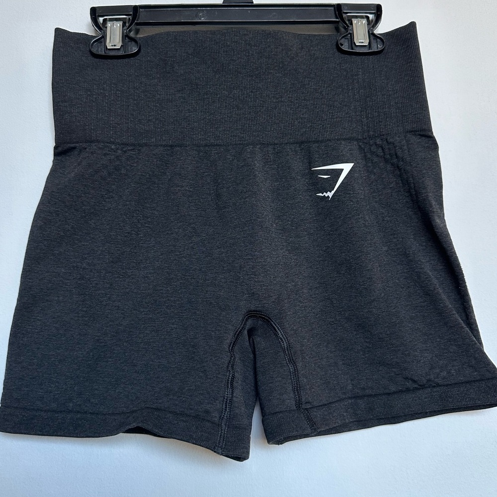 Gymshark black shorts.